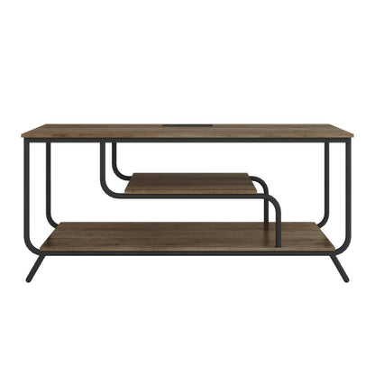 MLNshops light grey TV console for 55 inch TV LED Light