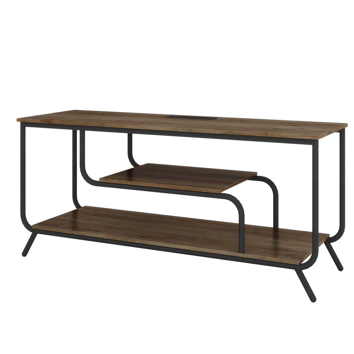 MLNshops light grey TV console for 55 inch TV LED Light