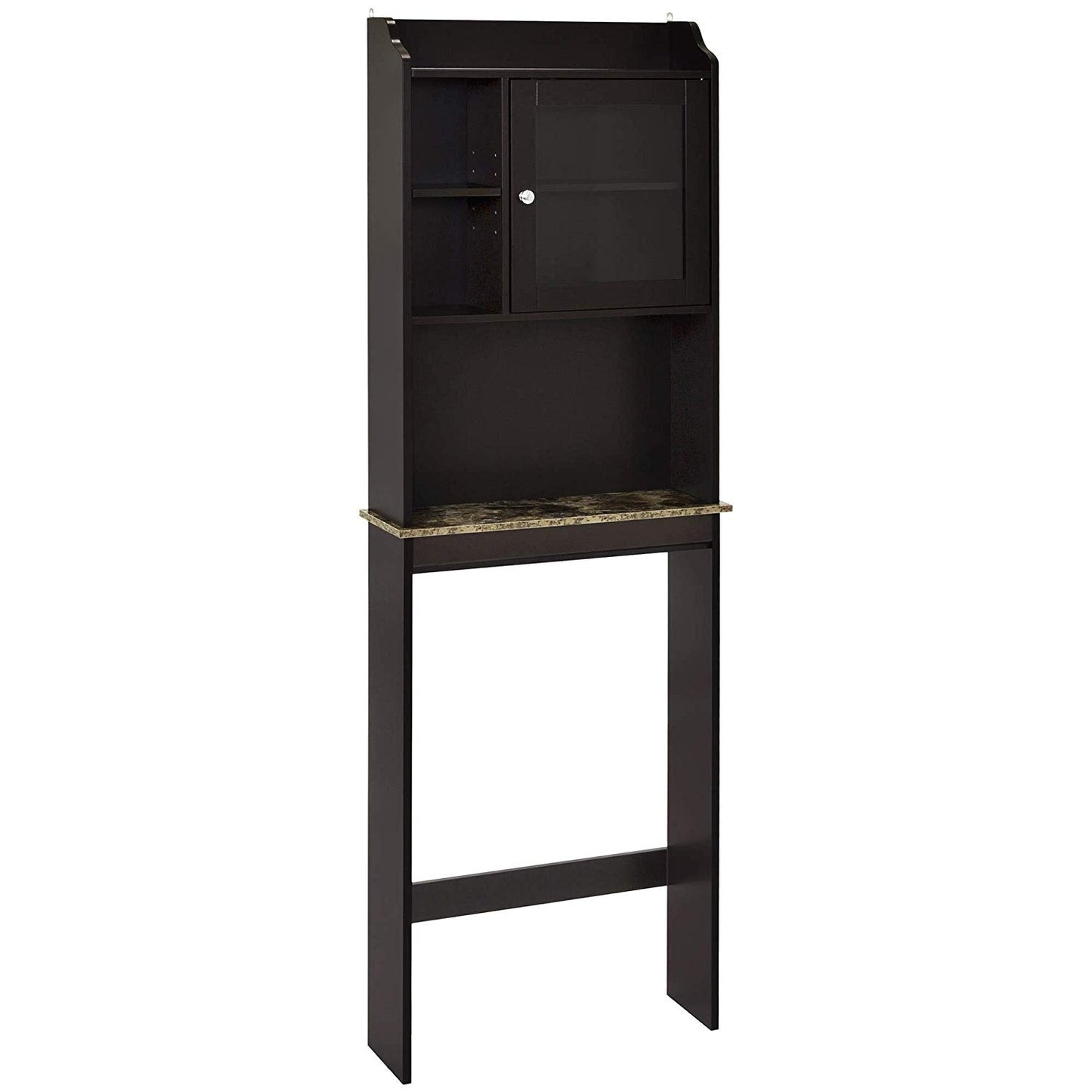 Modern Over The Toilet Space Saver Organization Wood Storage Cabinet for Home, Bathroom MLNshops]