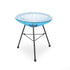 MLNshops Modern Rattan Side Table with Glass Top Default