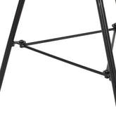 MLNshops Modern Rattan Side Table with Glass Top