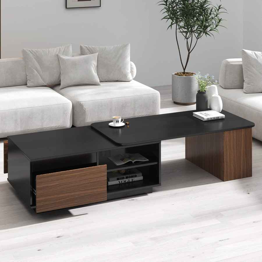 MLNshops Rectangular Sofa Table for Living Room
