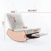 MLNshops Modern Rocking Chair Recliner for Comfort