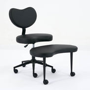 MLNshops cross legged desk chair with wheels - Ergonomic