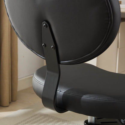 MLNshops cross legged desk chair with wheels - Ergonomic