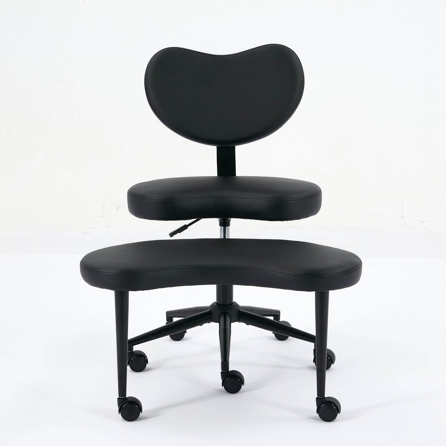 MLNshops cross legged desk chair with wheels - Ergonomic