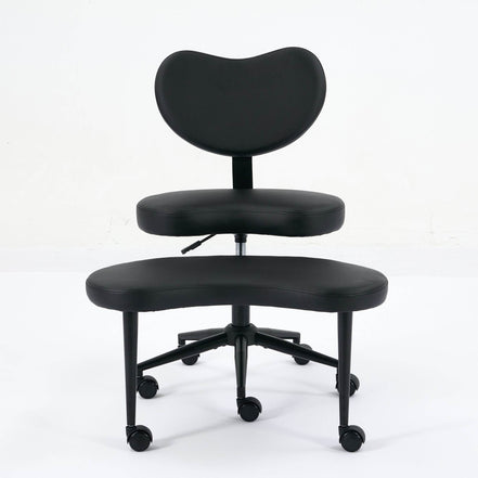 MLNshops cross legged desk chair with wheels - Ergonomic