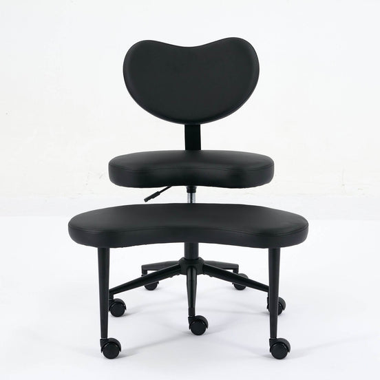 MLNshops cross legged desk chair with wheels - Ergonomic