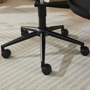 MLNshops cross legged desk chair with wheels - Ergonomic