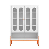 MLNshops modern minimalist shoe cabinet - Ventilated White