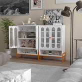 MLNshops modern minimalist shoe cabinet - Ventilated White
