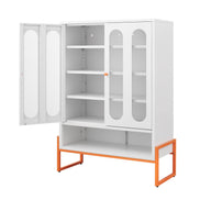 MLNshops modern minimalist shoe cabinet - Ventilated White