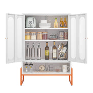 MLNshops modern minimalist shoe cabinet - Ventilated White