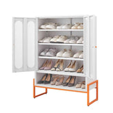 MLNshops modern minimalist shoe cabinet - Ventilated White