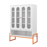 MLNshops modern minimalist shoe cabinet - Ventilated White