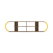 MLNshops Mid Century Modern TV Stand Console Table