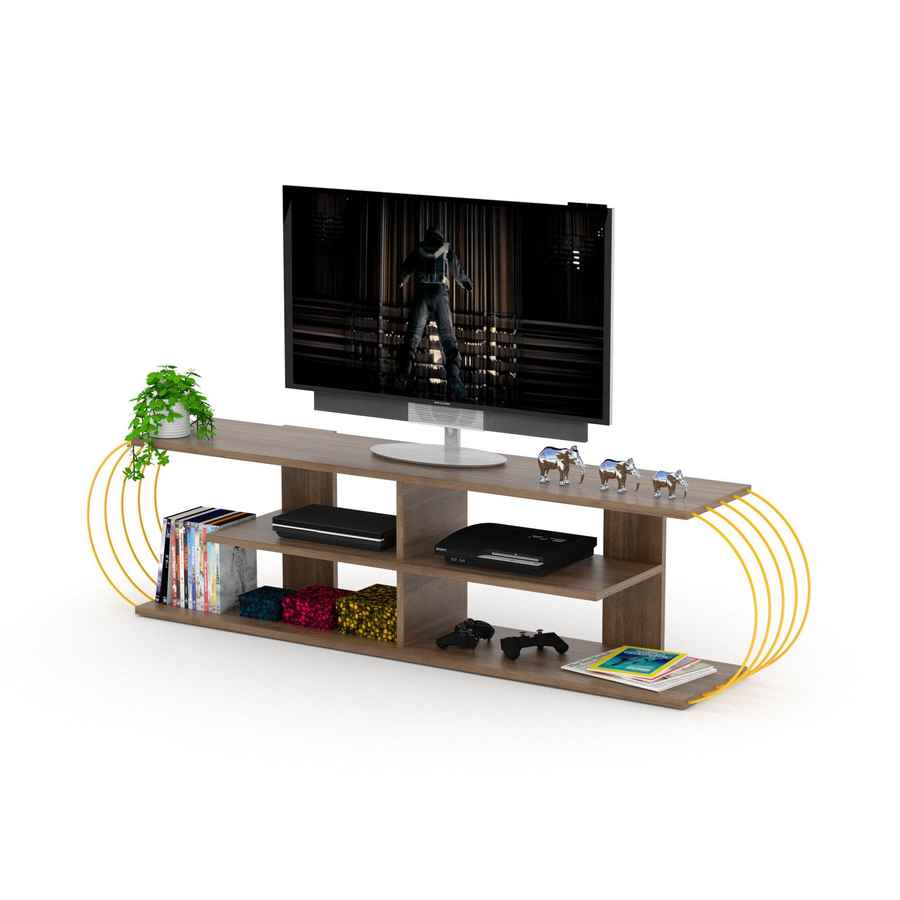 MLNshops Mid Century Modern TV Stand Console Table