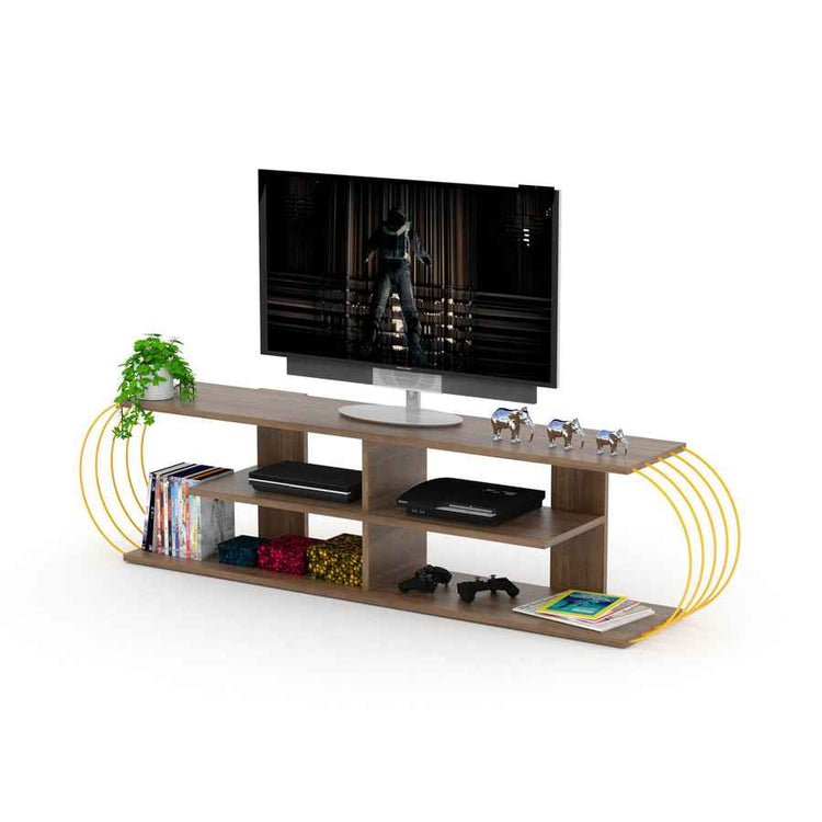 MLNshops Mid Century Modern TV Stand Console Table