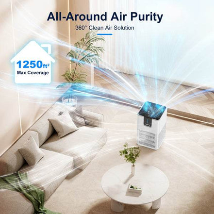 MLNshops Mooka HEPA Air Purifier for Large Rooms