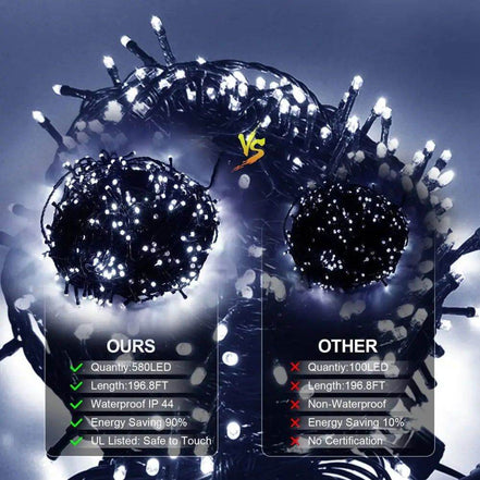 MLNshops Multicolor Fairy Lights with Timer - Outdoor Set