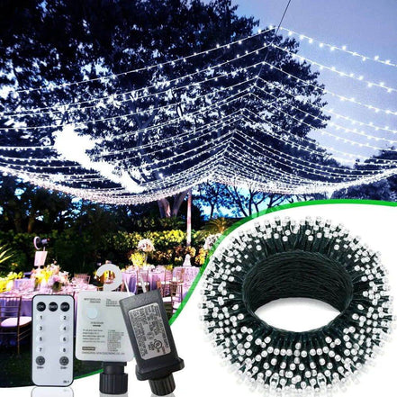 MLNshops Multicolor Fairy Lights with Timer - Outdoor Set