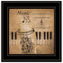 MLNshops Musical Themed Home Decor Framed Print Default