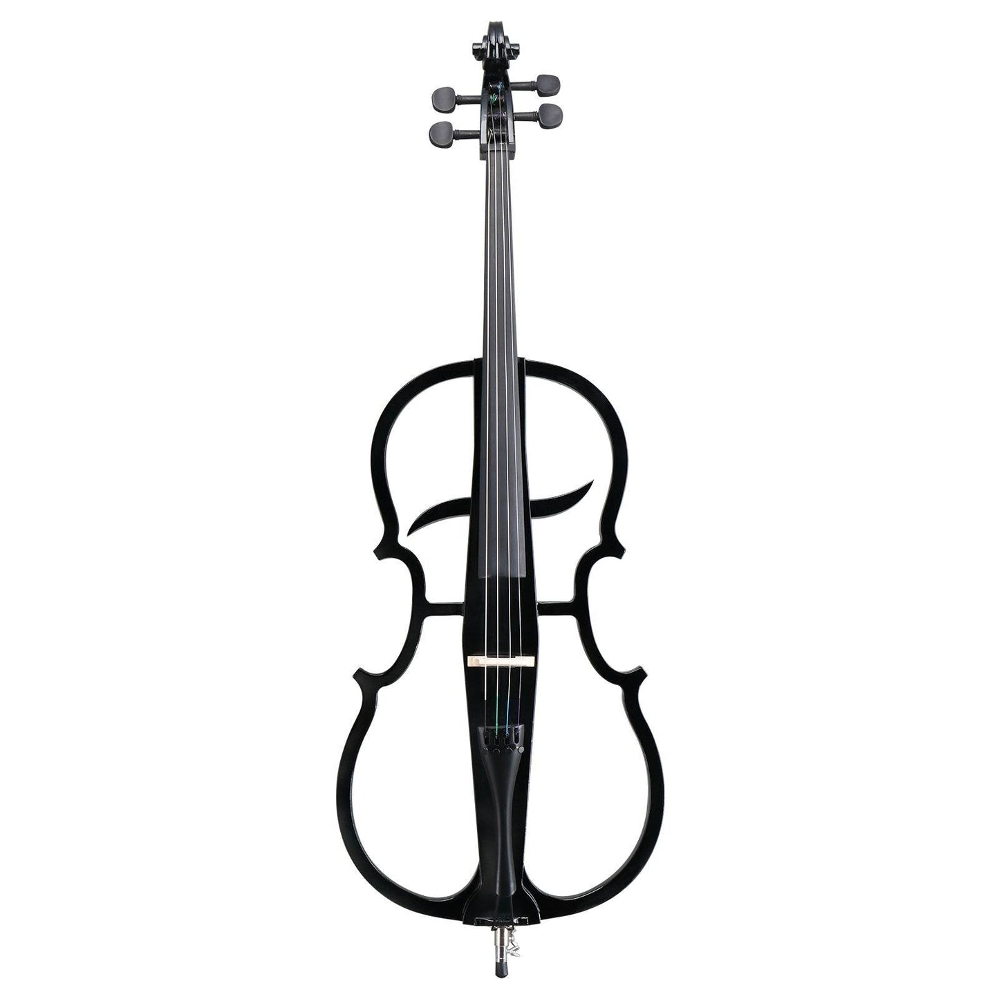 mlnshops full size electric cello - Sleek Black Skeleton Default Title