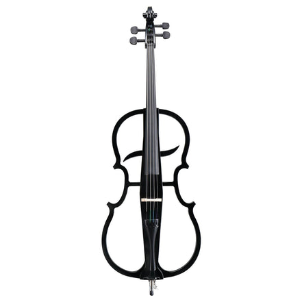 mlnshops full size electric cello - Sleek Black Skeleton Default Title