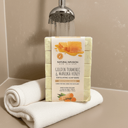 MLNshops Turmeric Manuka Honey Soap Bar - Exfoliating & Nourishing