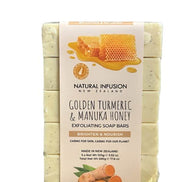MLNshops Turmeric Manuka Honey Soap Bar - Exfoliating & Nourishing
