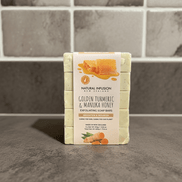 MLNshops Turmeric Manuka Honey Soap Bar - Exfoliating & Nourishing