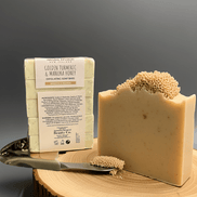 MLNshops Turmeric Manuka Honey Soap Bar - Exfoliating & Nourishing