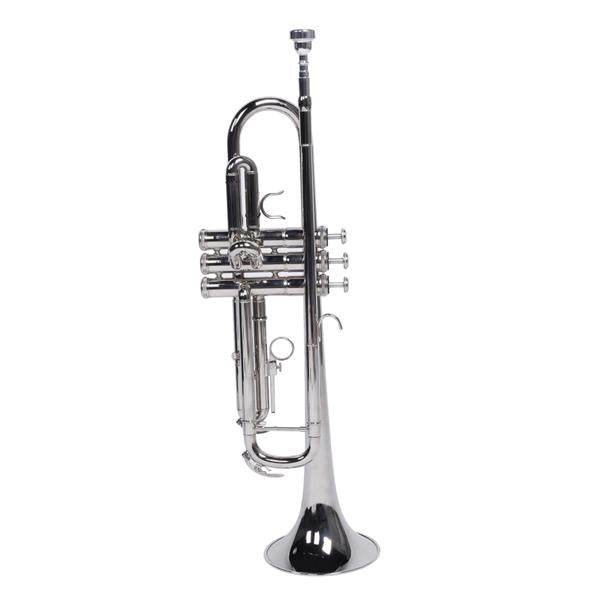 mlnshops Nickel Plated Trumpet Set with Durable Finish