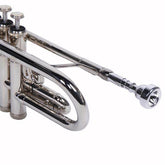mlnshops Nickel Plated Trumpet Set with Durable Finish