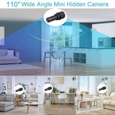 mlnshops Night Vision Surveillance Cam - Smallest Security Camera