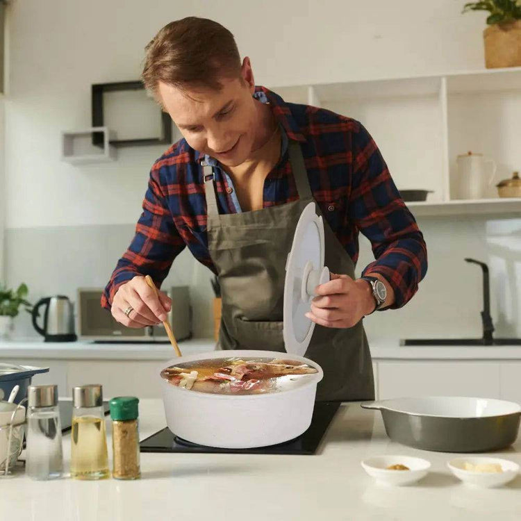 MLNshops Nonstick Cookware Set - 9 Pieces, Heat Resistant