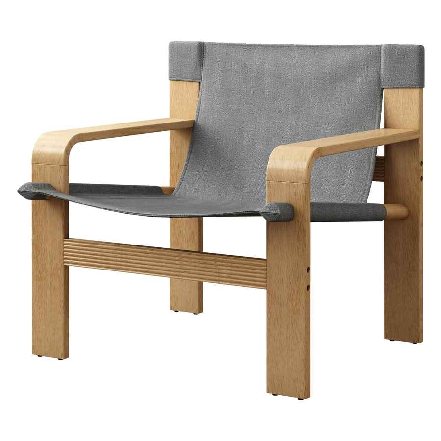 MLNshops Oak Armchair for Living Room - Stylish Comfort