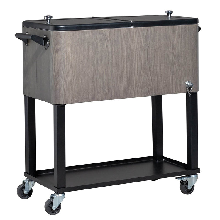 MLNshops Outdoor Ice Chest with Wheels - Portable Cooler