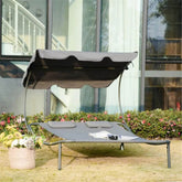 MLNshops Outdoor Lounge Chair with Canopy for Relaxation Default Title