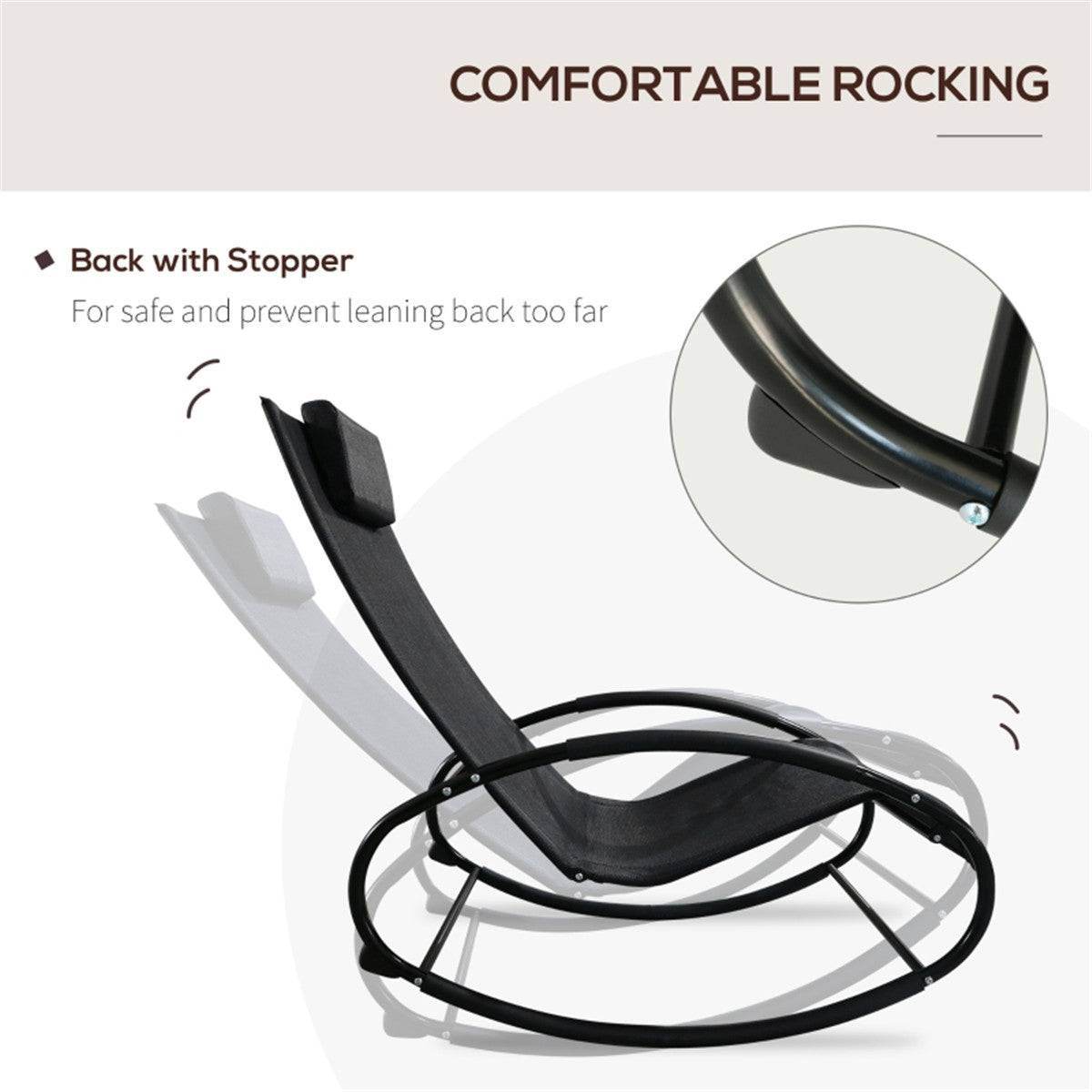 MLNshops Outdoor Rocking Chair for Relaxation