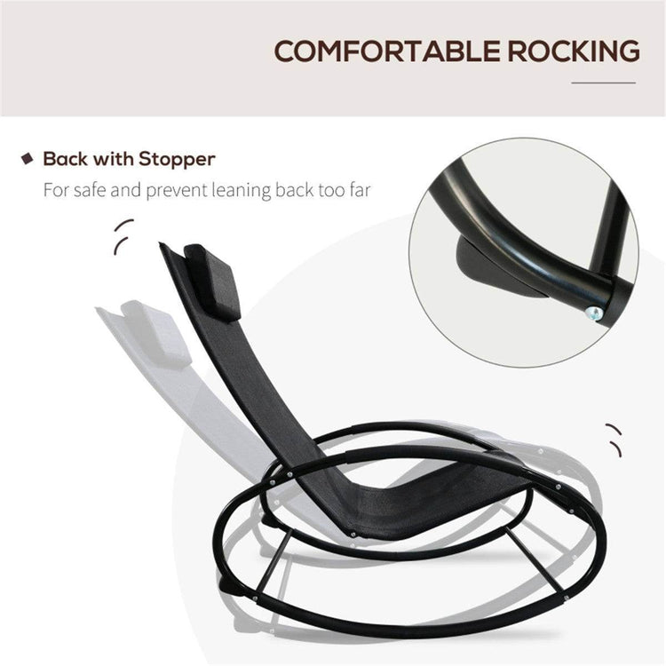 MLNshops Outdoor Rocking Chair for Relaxation