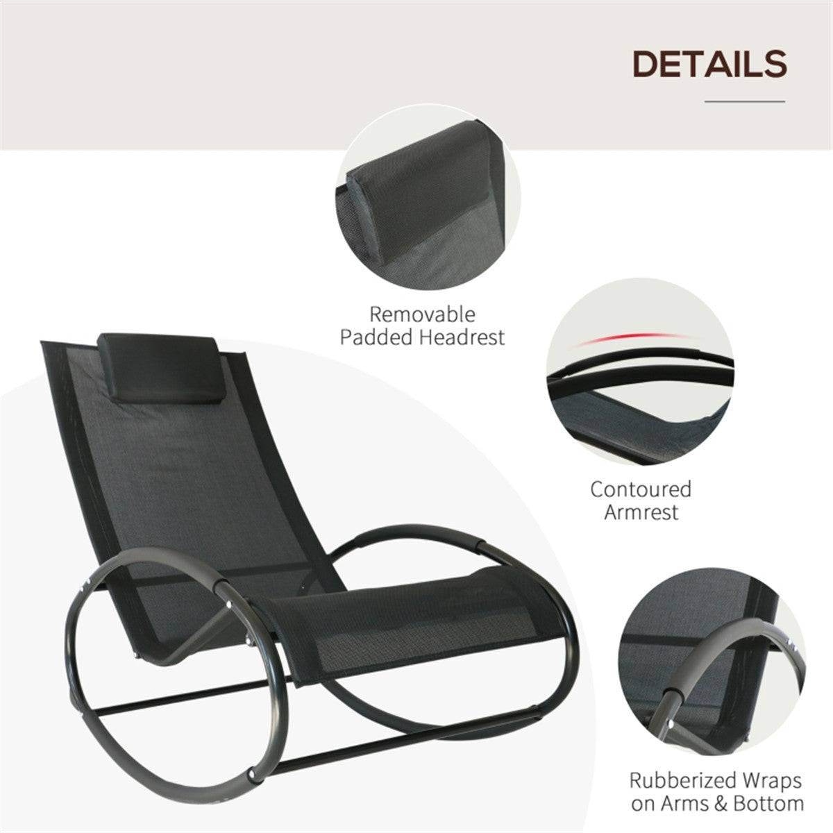MLNshops Outdoor Rocking Chair for Relaxation