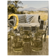 Palm Tree Acrylic Drinking Glasses by MLNshops