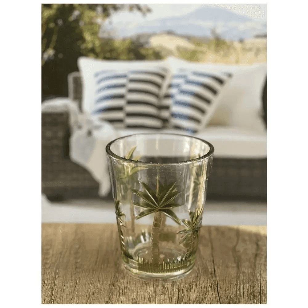 Palm Tree Acrylic Drinking Glasses by MLNshops