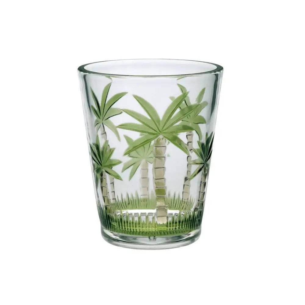 Palm Tree Acrylic Drinking Glasses by MLNshops