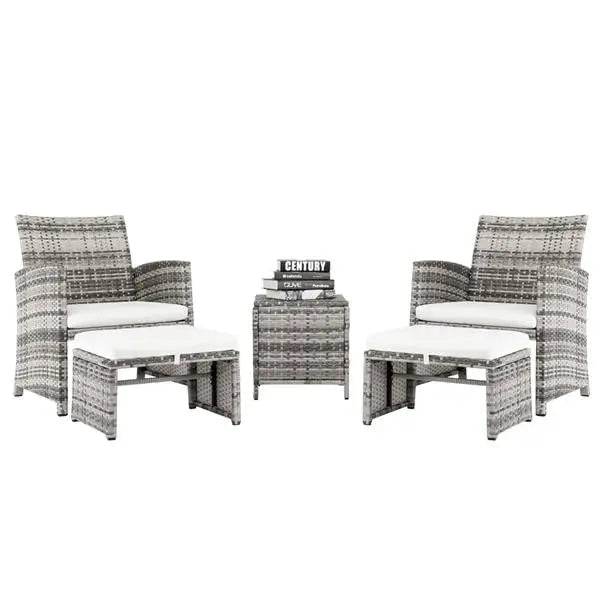 MLNshops 5 Piece Patio Sofa Set for Outdoor Relaxation