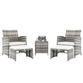MLNshops 5 Piece Patio Sofa Set for Outdoor Relaxation