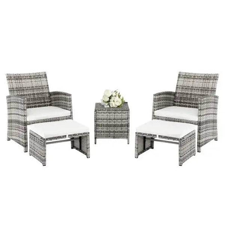 MLNshops 5 Piece Patio Sofa Set for Outdoor Relaxation