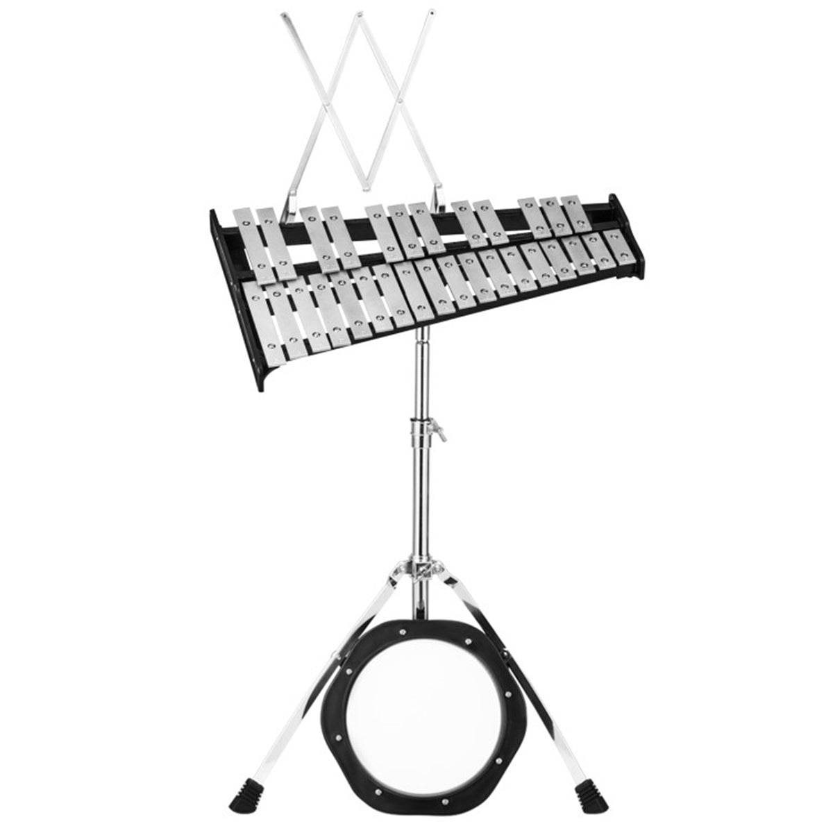MLNshops Percussion Instrument Glockenspiel with Stand