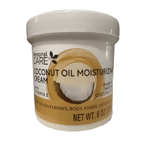 MLNshops Coconut Body Cream for Dry Skin - 6 oz